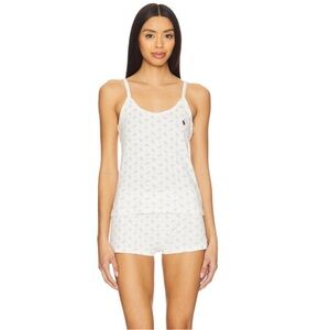 Polo Ralph Lauren pointelle pajama set floral women’s small